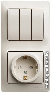 Розетка Schneider Electric Glossa GSL000278