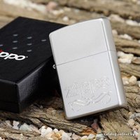 Зажигалка Zippo Classic 24335 Satin Chrome