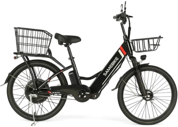 

Электровелосипед SameBike E-ALFA NEW 350 (черный)