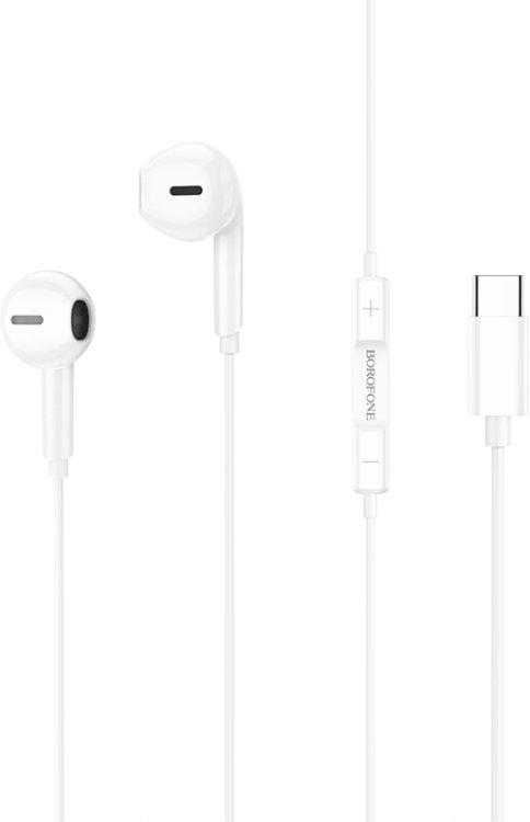 

Наушники Borofone BM71 USB Type-C (белый)