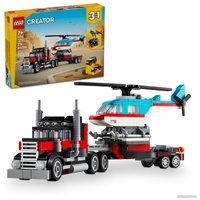 Конструктор LEGO Creator 31146 Грузовик-платформа с вертолетом 3в1