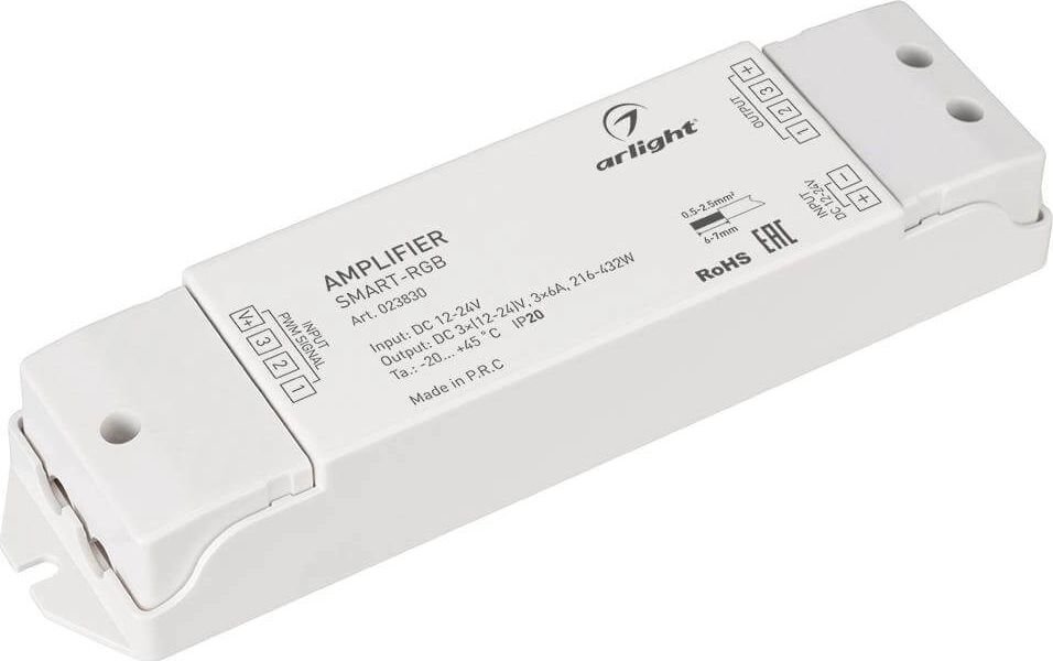 

Усилитель контроллера RGB Arlight Smart-RGB 023830