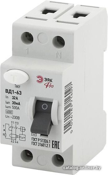 Устройство защитного отключения ЭРА Pro NO-902-27 Б0031876