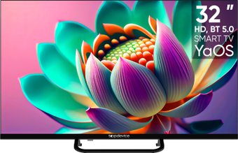 Телевизор Topdevice 32" SMART TV YаOS (черный)