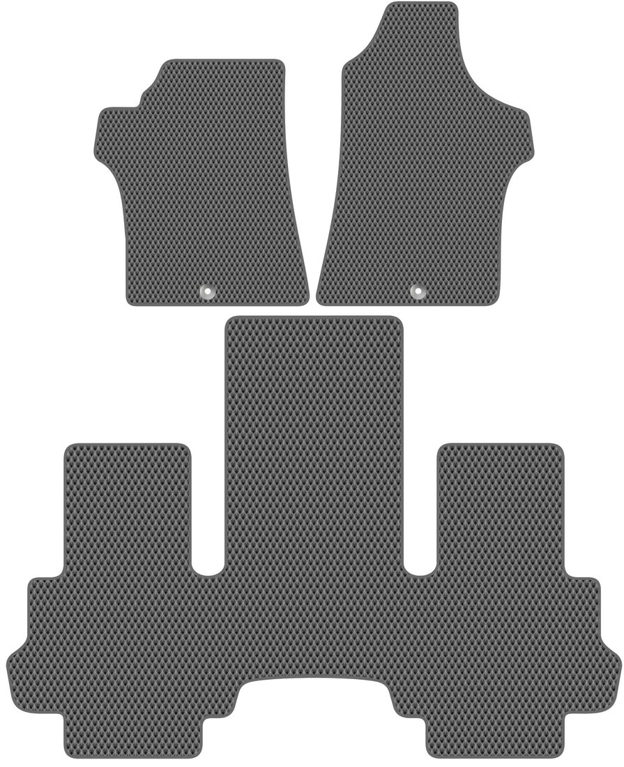 

Комплект ковриков для авто Alicosta Hyundai Starex II (минивэн / TQ) 2018 - Н.В. (серый, ромб)