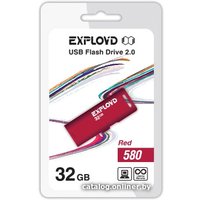 USB Flash Exployd 580 32GB (красный) [EX-32GB-580-Red]