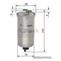 Топливный фильтр Bosch 0450906172