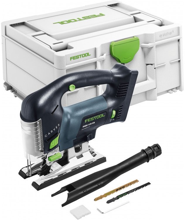 

Электролобзик Festool Carvex PSBC 420 EB Li-Basic 576530 (без АКБ, кейс)