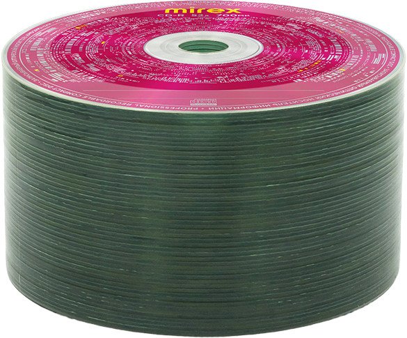 

CD-R диск Mirex 700Mb 52x UL120052A8T (50 шт.)
