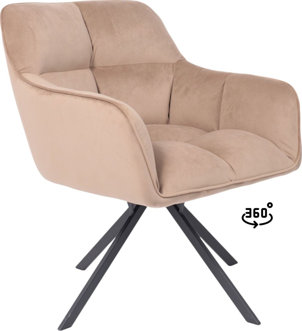 AksHome Virginia (велюр, капучино HCJ-11/черный)