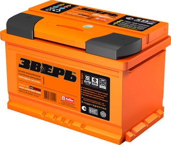Автомобильный аккумулятор Зверь 6СТ-65 LЗУ (65 А/ч)