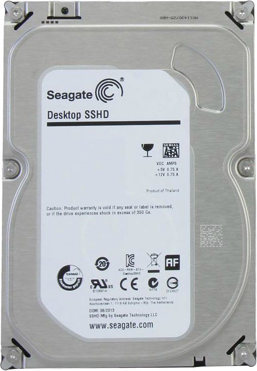 

Гибридный жесткий диск Seagate Desktop SSHD 1TB ST1000DX001 (восстановленный производителем)