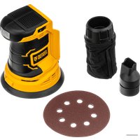 Эксцентриковая шлифмашина Denzel COS-125-0 (без АКБ)