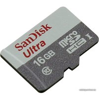 Карта памяти SanDisk Ultra microSDHC Class 10 UHS-I 16GB