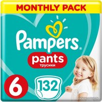 Трусики-подгузники Pampers Pants 6 Monthly Pack (132 шт)