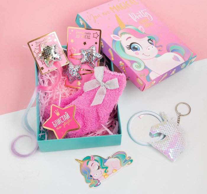 

Подарочный набор Kaftan Pretty Unicorn 4678895