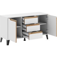 Тумба ЭлиГард Eyva RTV 2D3S (белый)