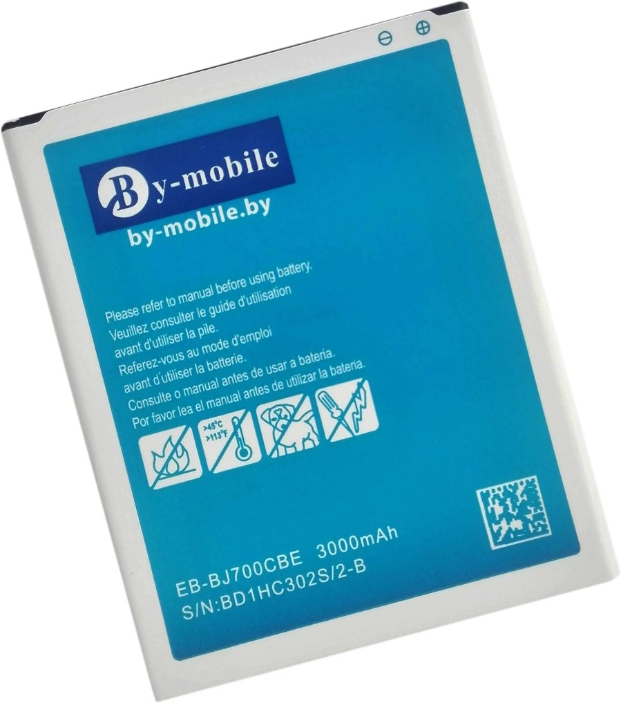 

Аккумулятор для телефона By-mobile совместим с Samsung EB-BJ700CBE