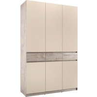 Шкаф распашной ЭлиГард Locarno 3 (дуб монтерей/персидский жемчуг)