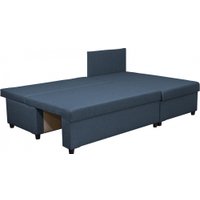 Угловой диван Mio Tesoro Farris F-4УС-0Пд (антрацит Lux 18)