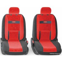 Комплект чехлов для сидений Autoprofi Comfort COM-1105 (черный/красный)