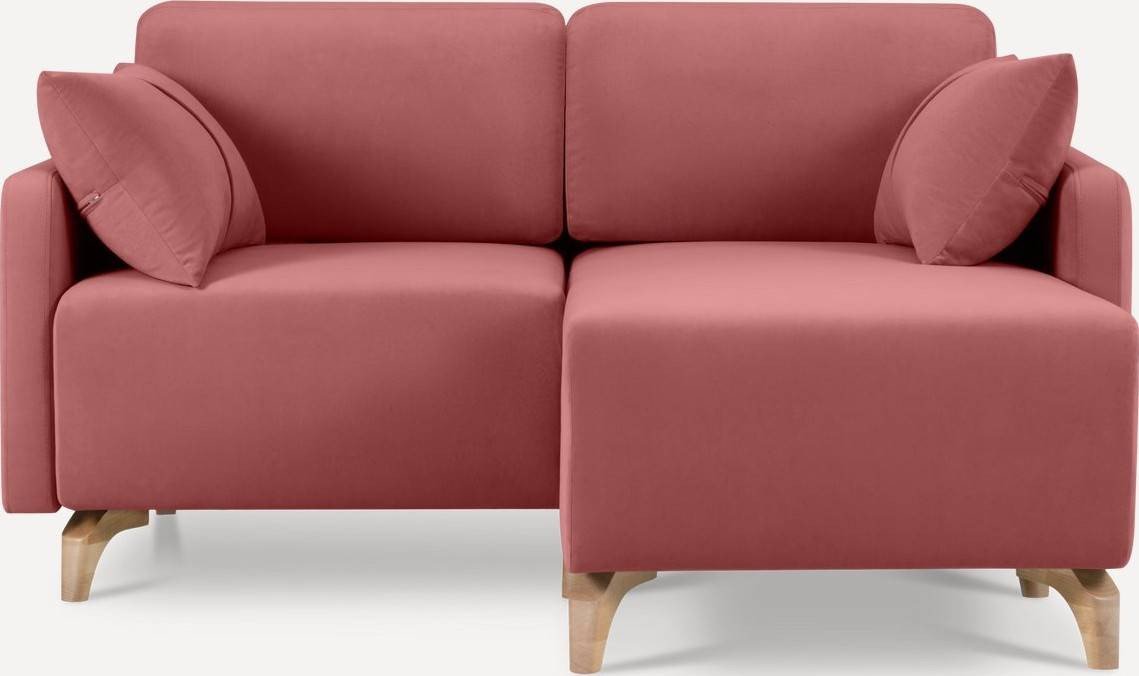 

Угловой диван Divan Льери Мини Velvet Coral 240322 (розовый)