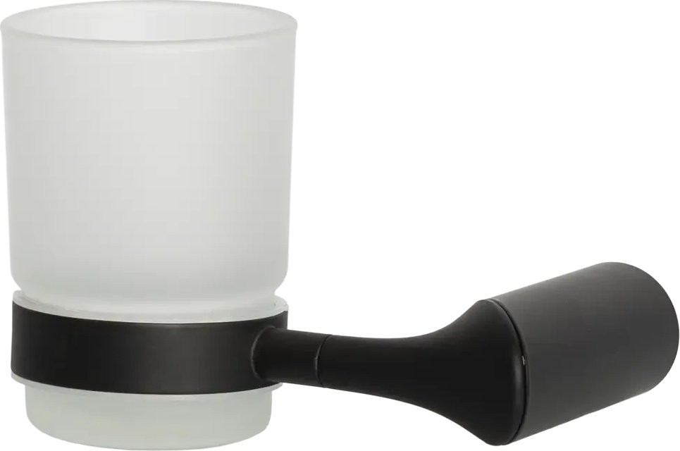 Стакан для зубной щетки и пасты Swensa Lock SWR-6600-03-BLK (черный)