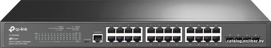 Управляемый коммутатор уровня 2+ TP-Link TL-SG3428 V1