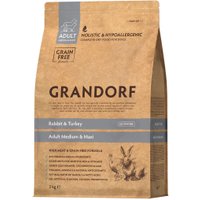 Сухой корм для собак Grandorf Medium & Maxi Breeds Rabbit & Turkey (с кроликом/индейкой) 3 кг