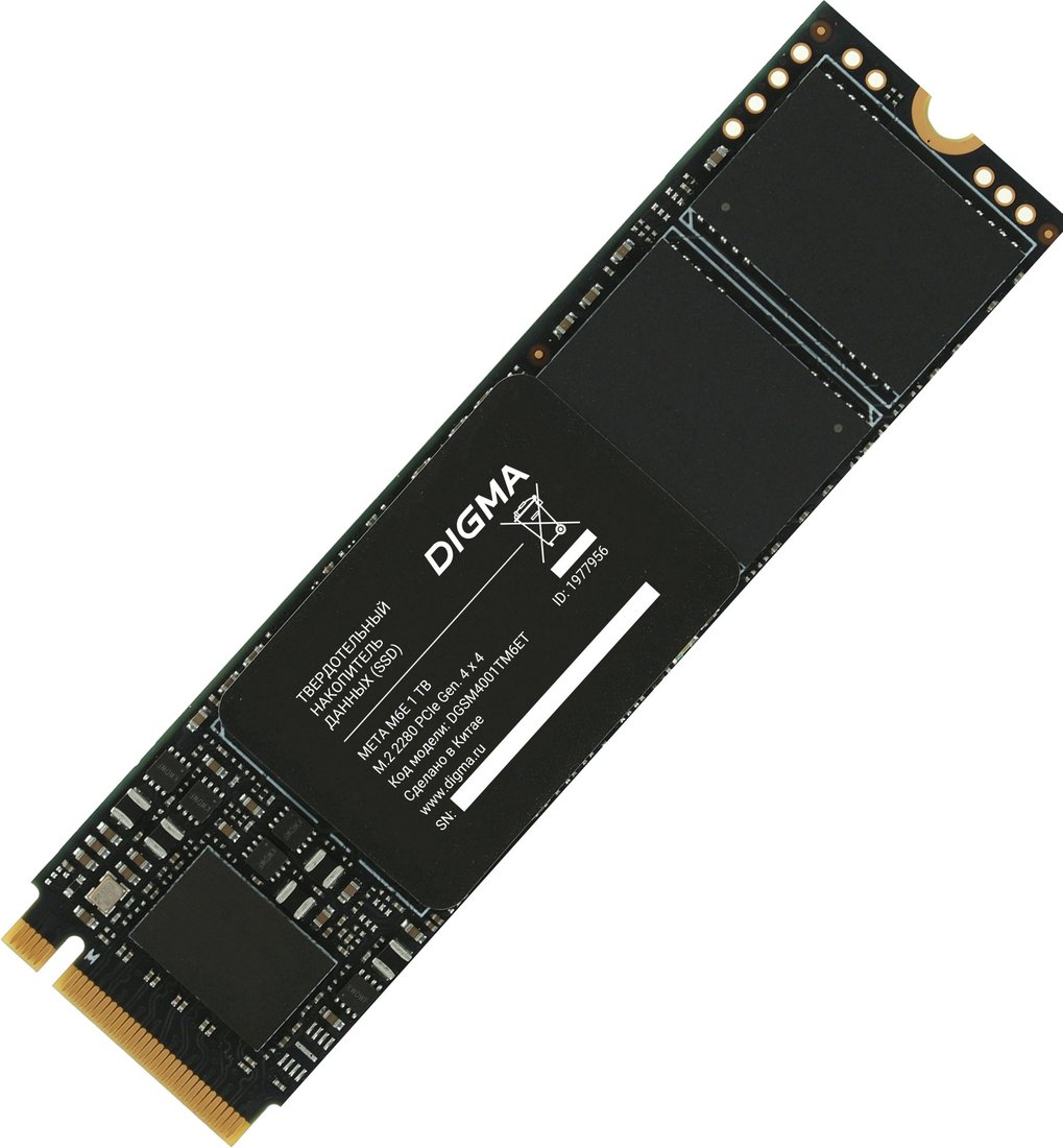 

SSD Digma Meta M6E 1TB DGSM4001TM6ET