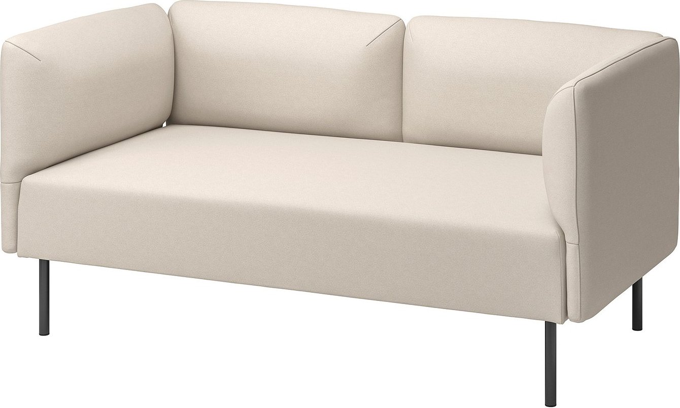 Модульный диван Ikea Lillehem Vissle/бежевый металлический s19471279