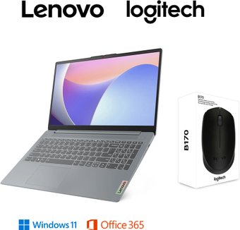 Ноутбук Lenovo IdeaPad Slim 3 15IAH8 83ERWL20WO