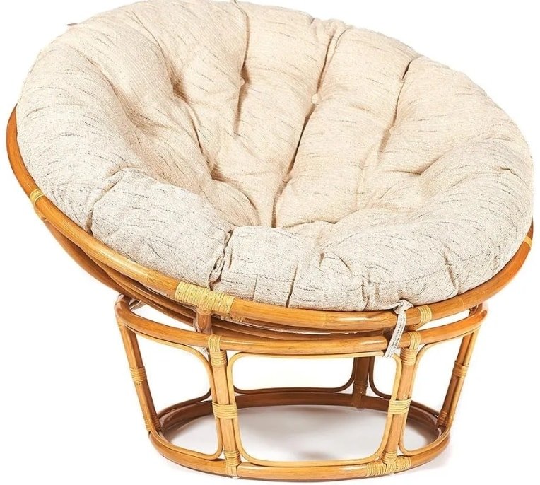 

Кресло TetChair Papasan 23/01 W (светлый мед)