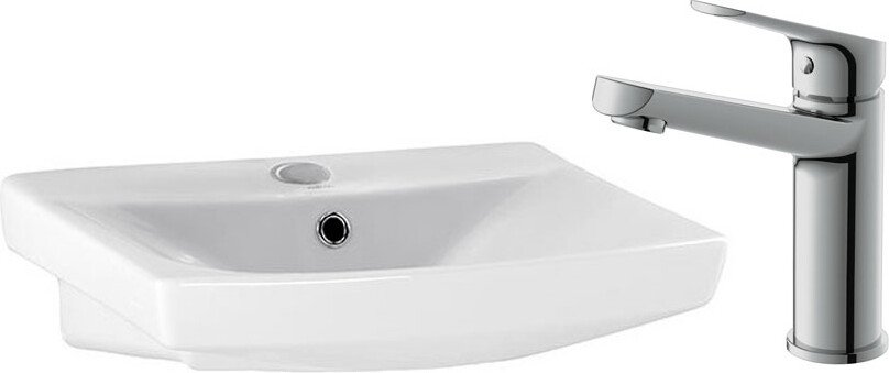 

Умывальник Cersanit Carina 50 S-UM-CAR50/1 + 63037