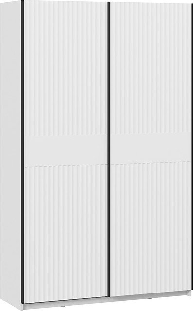 

Шкаф-купе Трия Оскар Тиффани Т2 1400 282728 (черный/белый снег/белый софт)