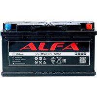 Автомобильный аккумулятор ALFA Standard 100 R+ (100 А·ч) в Мозыре