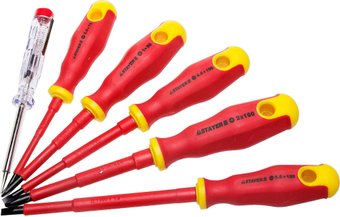 Набор отверток Stayer Profi Electro 100-250В, Cr-V 25145-H6_z01 (6 предметов)