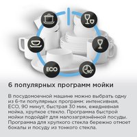 Отдельностоящая посудомоечная машина MAUNFELD MWF60120W