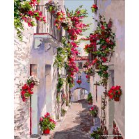Картина по номерам Белоснежка Испания. Кадакес 455-ART