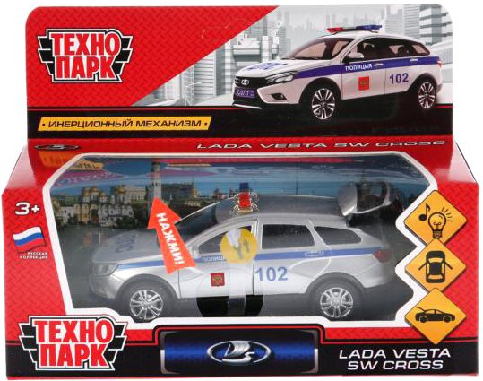 

Внедорожник Технопарк Lada Vesta SW Cross Полиция VESTA-CROSS-P-SL