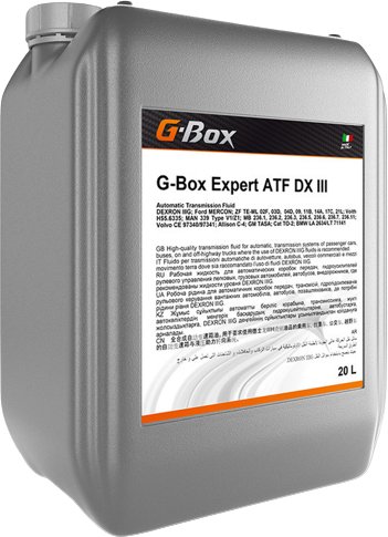 

Трансмиссионное масло G-Energy G-Box Expert ATF DX III 20л