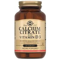 БАД Solgar Цитрат кальция с витамином D3 (60 таблеток)