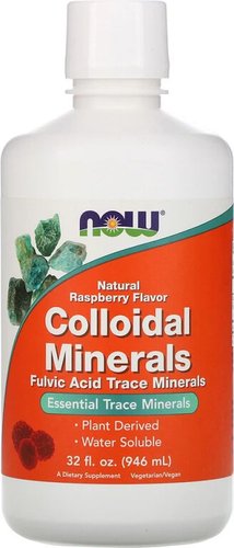 Витамины, минералы Now Foods Коллоидные минералы/Colloidal Minerals (946 мл)