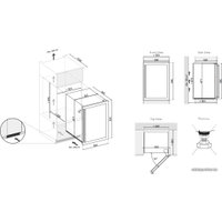 Винный шкаф Dunavox DAB-48.125B