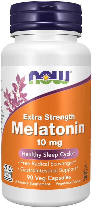БАД Now Foods Melatonin 10 мг (100 капсул)