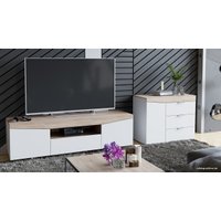 Тумба Трия ТВ 1 (белый ясень/дуб сонома)