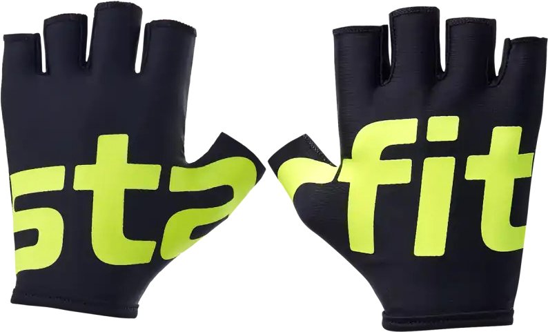 

Перчатки Starfit WG-102 (черный/ярко-зеленый, S)