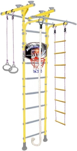 

Детский спортивный комплекс Midzumi Niji Ton Basketball Shield (лимонный пай)
