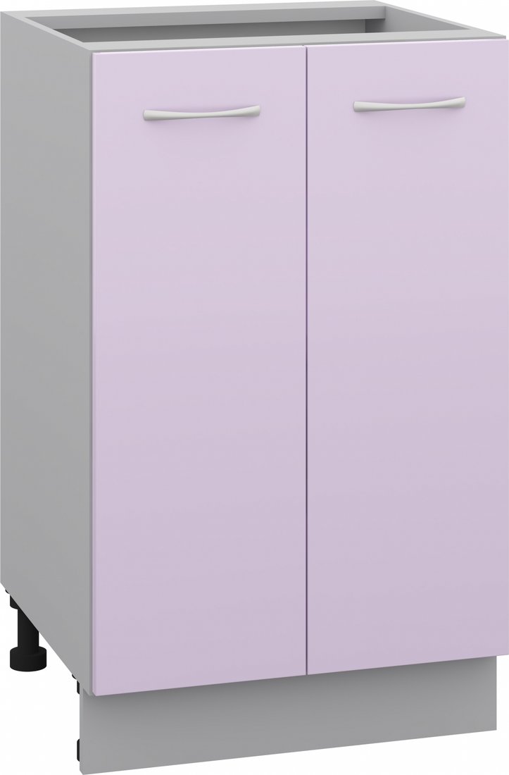 

Шкаф напольный Кортекс-мебель Корнелия Лира НШ50р без столешницы (сирень)