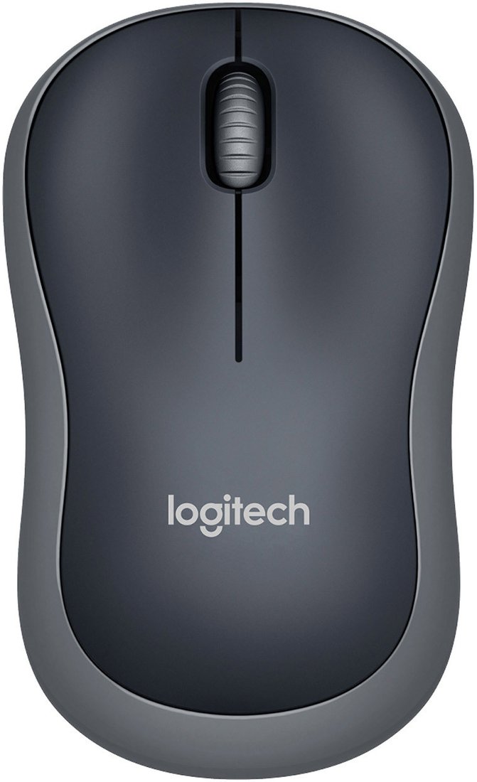 

Мышь Logitech M185 (черный/серый)